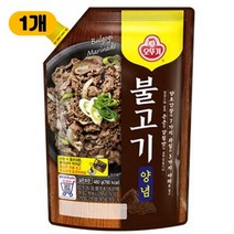 만능양념 집밥 업소용 불고기양념 스파우트팩 480g 오뚜기, 1개