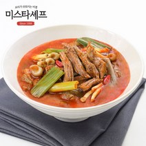 미스타셰프 [미스타셰프] 육개장 600g x 10팩 / 2세트 구매시 석쇠불고기 2팩 추가, 단일옵션