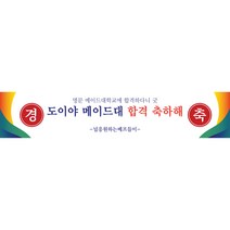 MADE 합격 졸업 축하 현수막, G안