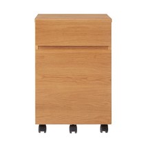 무인 양품 목제 데스크 캐비닛 폭 39×안길이 48×높이 58 cm오크재 돌판 44873946