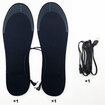 발열깔창 양털 털 열선 방한 기모 깔창 군입대준비물 USB 온열 신발 전기 발 따뜻한 패드 양말 매트 겨울 야외 스포츠 난방 유니섹스 크기 조절 가능, [02] Man