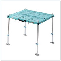 카본 좌대 휴대용 중층 소형 받침틀 판 수상 리프팅, 800x600mm 다리 높이 1.05m