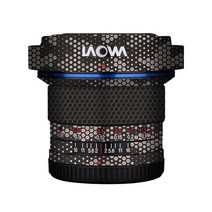 LAOWA MFT 6 F2 렌즈 데칼 스킨 랩 필름 LAOWA MFT 6mm F2.0 C-Dreamer 렌즈 프로텍터 안티 스크래치 커버 스킨, 맘바 티타늄, 하나