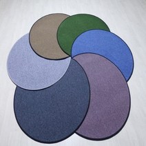 가르르 고양이 원형 스크래쳐 카페트, 80cm, 연그레이