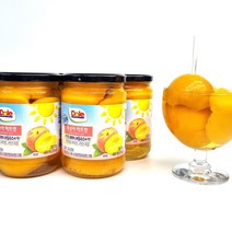 Dole 그리스 지중해 복숭아 하프컷 (1개당 550g), 4개입