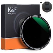 KnF 67mm NANO PRO 가변 ND8-2000 필터 캡포함 -- Fader ND8-ND2000 Filter + Cap, 67mm NANO-X PRO ND8-2000 필터