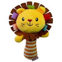 여자아이 어린이날선물 놀이 RC카 운전 미니카세트 경찰차 장난감 포크레인 남자아이, 17 lion rattle