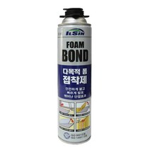INVEN* 일신케미칼 다목적 폼본드 폼 접착제 건 타입(본드 스치로폼 단열제 아이소핑크 pp보드 폼 크리너) @안전2중포장@