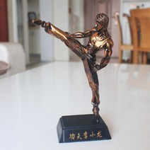 로고 피트니스 근육 남자 장식 보디 빌딩 스포츠 경쟁 트로피 챔피언 동상 조각 체육관, i