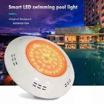 방수라이트 다이빙랜턴 수중랜턴 UV-안티 PC 소재 수중 luces de la piscina PAR56 색상 변경 12V 방수 IP6, 01 White_02 24W