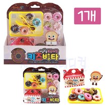 브레드이발소 도너츠가게 비타민C 15g 가게놀이 새콤달콤 복숭아맛, 1개