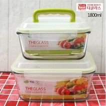 국산 더글라스 핸디 밀폐용기 핸디, 직사각1800ml