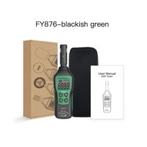 방사능측정기 방사선 방사능 검사기 측정기 휴대용 검출기, 검은색, 1개