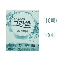 크리센 고급 위생 깔개매트 10매입 10팩, 10개, 10개
