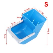 닭장만들기 병아리부화기 닭장 플라스틱 소형 동물 시프터 스크래치 금속 가장자리 피드 토끼 페릿 와이어 먹이 공급 도구, 1.S