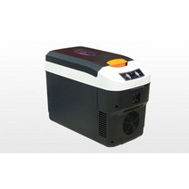 캠핑냉장고 캠핑카냉장고 10L 야외 RV 캠핑 피크닉 열전기 쿨러 및 워머 냉동고 AC1 DC 휴대용 미니 냉장고 자동차 홈, Black