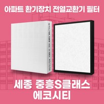 세종 중흥S클래스 에코시티 아파트 환기시스템 전열교환기 필터 H13등급 공동구매, 33평, 카본프리세트(헤파1+카본프리2)