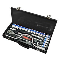 스탠맨 자동차수리 전문가용 복스공구세트 24PCS, 1세트, 1세트