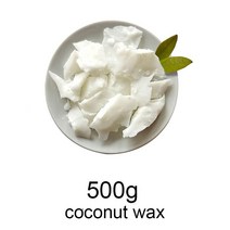 1000g 투명한 젤리 왁스 캔들 원료 DIY 아로마 캔들 원료 크리스탈 캔들 컵 캔들 용품, 500gcoconutwax