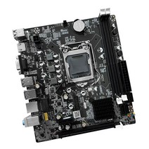 골든헬퍼 B75 마더 보드 듀얼 채널 DDR3 PCI-E 3.0 X16 SATA2.0 USB 인텔 LGA1155 코어 i7 i5 i3 제온 CPU PC 컴퓨터 사무실, [01] 마더 보드