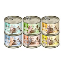 냥생이특식 애옹이간식캔 냥생통조림 동물습식간식 애옹이통조림 펫영양식 아기고양이간식 펫캔, 참치와닭고기, 1개
