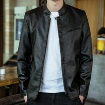 남자 가죽 자켓 라이더 점퍼 빅사이즈 레더 잠바 AS09 fensuir6