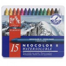 까렌다쉬 수성크레용 NEOCOLOR2 15색, 단품