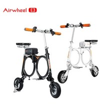 AirWheel 초소형 접이식 전동 스쿠터, E3, 화이트