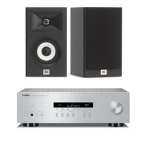 야마하 R-S202 + JBL Stage A120 북셀프스피커, 스피커(우드)