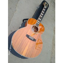 전문 기타 점보 어쿠스틱 F50 빈티지 AAA 코아 길드 일렉트릭 기타, 43 인치, with pickup and case, with pickup and case+43 인치