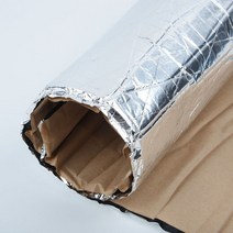 셀프장판 바닥 붙이는 두꺼운 비닐 장판 자동차 방음 장치 음향 방음 감쇠 매트 엔진, 갈색