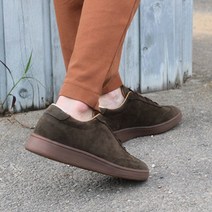 쥬비샵 3cm 크러쉬 해븐 스웨이드 스니커즈