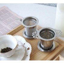 차거름망 홍차 꽃차 우리기 스텐 티망 차마시기 홈카페 티디퓨저 얼그레이, 한쪽형