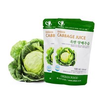 옥반식품 양배추즙 브로콜리 건강식품, 100ml, 60팩