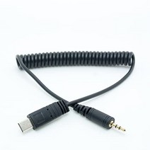 카메라 원격 및 ilce-7 a7r nex-3nl a5000 a6000 a58 a3000 hx300 rx100ii용 dslrkit 2.5mm-s2 스테레오 원격 셔터 연결 코드