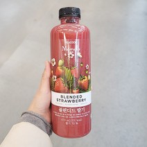 혐육97.2 피코크 블렌디드 딸기 869.9ml x 1개, 종이박스포장