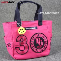 골프백 골프가방 보스턴백NEW Pearly Gates Golf Small Bag 22x11x21cm Outdoor Sports Travel Handbag PG, 03 Pink