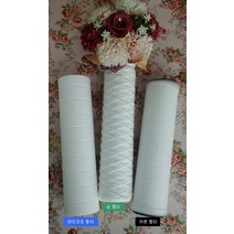 BUyuS마이크로필터 멜트브라운 카본필터 하우징필터 와운드필터 여과필터 20인치(500mm)굿딜 브이숍, 마이크로필터 500mm/50