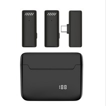 무선 영상 송수신기 hdmi 카메라 유튜버장비 마이크 노이즈 감소 오디오 비디오 녹음, C형 2세대용
