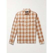 RRL 더블알엘 리 체크 코튼 셔츠