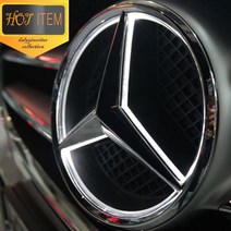 벤츠 LED 스타 그릴엠블럼 일루미 A클래스 C클래스 E클래스, A.구형 끼우는타입, 01.화이트