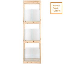 [바보사랑] NAS 원목축양장 60x30cm 3단, 상세 설명 참조