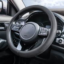 시크릿 픽스그립 원형 핸들커버 열선 타공 벤츠 K5 아반떼 캐스퍼 K3 스포티지 티볼리, ha023 픽스 그립 타공 블랙