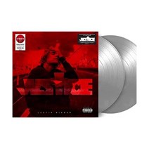 저스틴비버 lp - 얼터네이트 커버 저스티스 실버 그레이