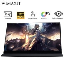 프리뷰모니터 Wimaxit USB C 휴대용 15.6 풀 HD 1080p60Hz 노트북