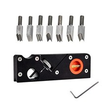 목공 대패 석고 보드 모따기 트리밍 45도 베벨 핸드 코너 면도 대패 목수 용품, 블랙 세트