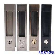 ForU633 슬라이딩키 도어락 손잡이 침실 인터넷철물점 철물점 슬라이딩도어락 슬라이딩, 상세페이지 참조
