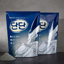 단단 벤토나이트 고양이 모래, 6kg, 2개