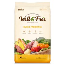펠리코 웰식스프리 독 오리&프로바이오틱스 1.8kg, 펠리코 웰식스프리 오리 프로바
