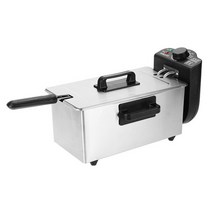 튀김기 상업 업소 대형 튀김 전기 용 치킨 기계 가정용 주방 가전 용 분리형 바구니, EU 플러그 220v